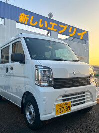 新しいエブリイが青田に来ましたよー(ﾟ∀ﾟ)